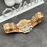 Đồng Hồ Patek Philippe Nautilus 5723/1R-010 Rep 1:1 Chế Tác Vỏ Vàng Khối 18K Niềng Bezel Đính Kim Cương Thiên Nhiên Mặt Nâu Dây Kim Loại