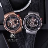 Đồng Hồ Hublot Novelties 45mm Rep 1:1 Chế Tác Vỏ Vàng Hồng Mặt Số Skeleton Dây Da 526.OX.0124.VR