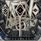 Đồng Hồ Hublot Spirit Of Big Bang Sang Bleu 42mm Rep 1:1 Chế Tác Vỏ Bạc Mặt Đen Dây Cao Su 648.NX.0107.RX.MXM23