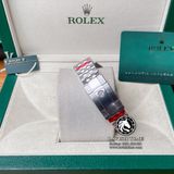 Đồng Hồ Rolex Datejust 36mm 116234-0087 Rep 1:1 Chế Tác Vỏ Bạc Viền Bezel Độ Kim Cương Thiên Nhiên - Moissanite Mặt Vi Tính Bạc Cọc Số Đính Đá Dây Kim Loại Jubilee