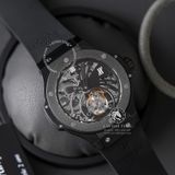 Đồng Hồ Hublot Big Bang Minute Repeater Tourbillon 44mm Rep 1:1 Chế Tác Vỏ Ceramic Đen Mặt Số Skeleton Dây Cao Su304.QX.1140.HR