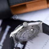 Đồng Hồ Hublot Classic Fusion 42mm Rep 1:1 Chế Tác Vỏ Bạc Titanium Mặt Số Đen Nâng Cấp Vòng Bi Bánh Đà Chính Hãng 542.NX.1171.LR