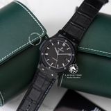 Đồng Hồ Hublot Classic Fusion 42mm Rep 1:1 Chế Tác Vỏ Đen Mặt Số Đen Dây Cá Sấu 511.CM.1171.LR