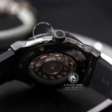 Đồng Hồ Hublot Classic Fusion 42mm Rep 1:1 Chế Tác Vỏ Đen Ceramic Mặt Số Đen Carbon Dây Cao Su 542.CM.1771.RX