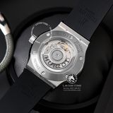 Đồng Hồ Hublot Classic Fusion 42mm Rep 1:1 Chế Tác Vỏ Bạc Titanium Mặt Số Đen Dây Cao Su Đen 542.NX.1171.RX