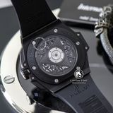 Đồng Hồ Hublot Big Bang Sang Bleu II 45mm Rep 1:1 Chế Tác Vỏ Đen Ceramic Mặt Đen Dây Cao Su 418.CX.1107.RX.MXM22