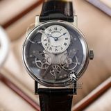 Đồng Hồ Breguet Tradition 7097BB/G1/9WU Rep 1:1 Chế Tác Vỏ Bạc Mặt Trắng Dây Da