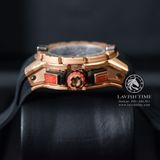Đồng Hồ Richard Mille RM 032 Rose Gold Automatic Winding Flyback Chronograph Diver's Rep 1:1 Cao Cấp Vỏ Vàng Hồng Mặt Skeleton Lộ Cơ Dây Cao Su