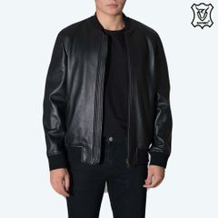 ÁO DA XỊN BOMBER NAM AM23-03