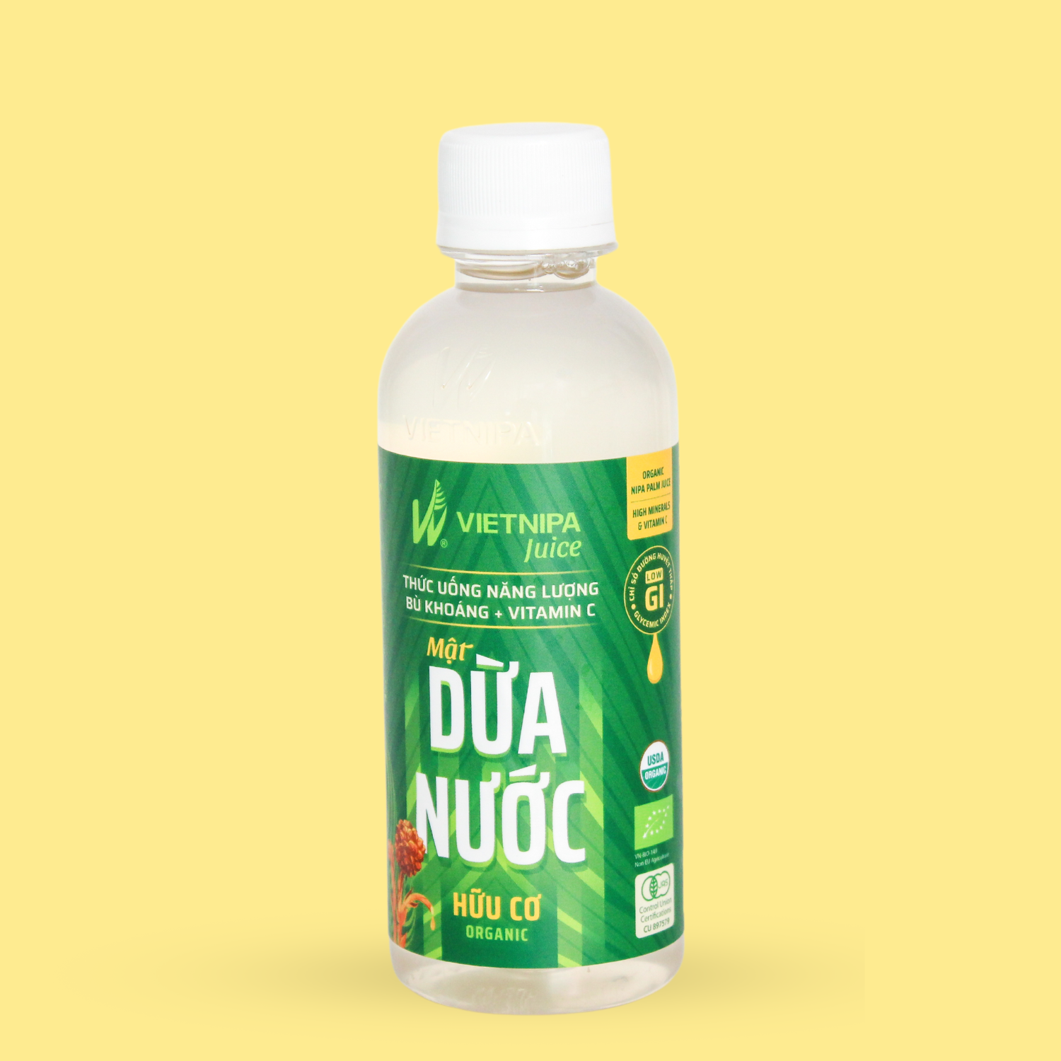  Mật dừa nước hữu cơ VIETNIPA Juice 250ml 