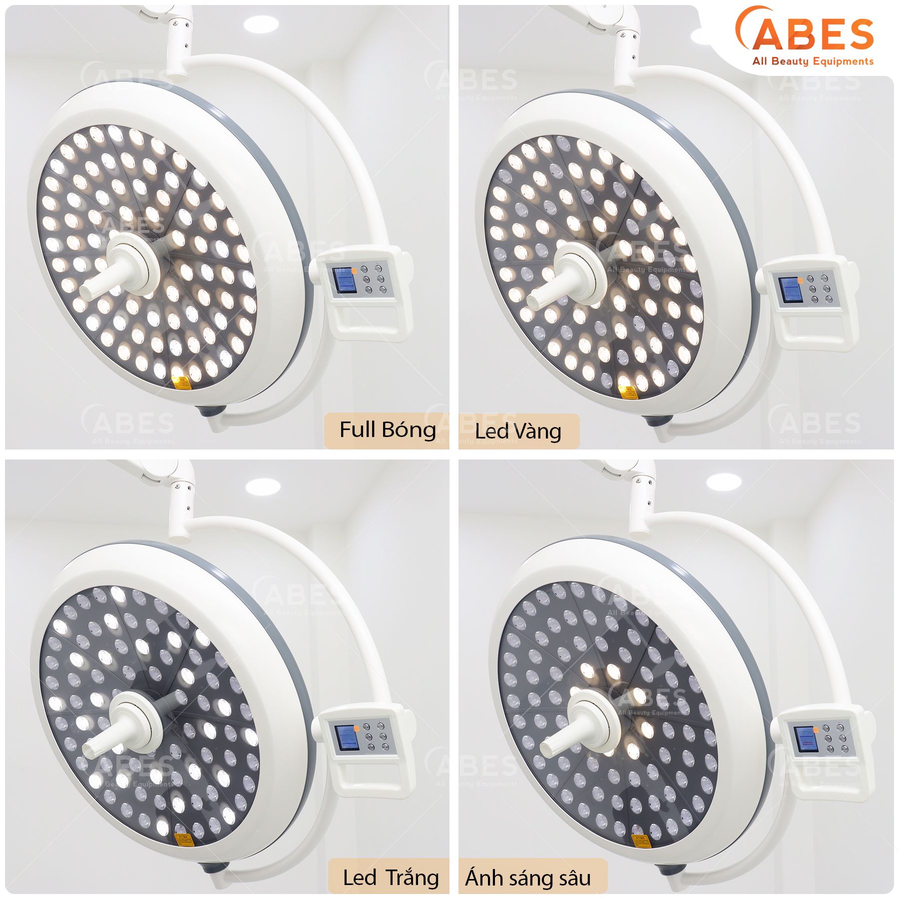 Đèn phẫu thuật Full Led bóng đơn LED700 treo tường
