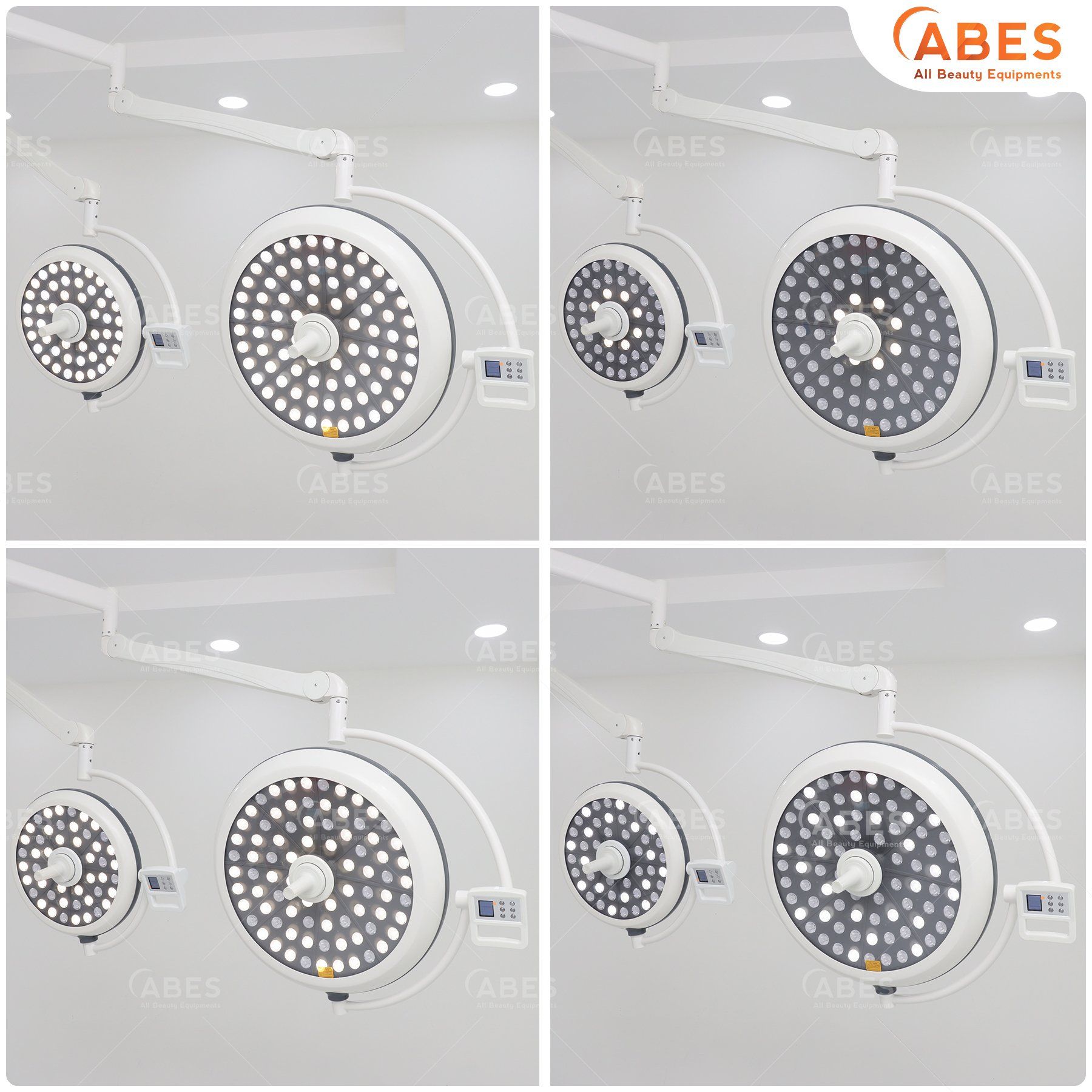 Đèn phẫu thuật Full Led bóng đôi 700/500 treo trần