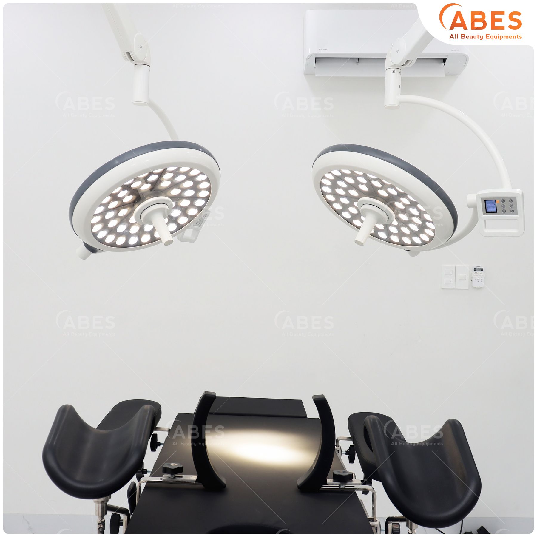 Đèn phẫu thuật Full Led bóng đôi LED500/500 treo trần