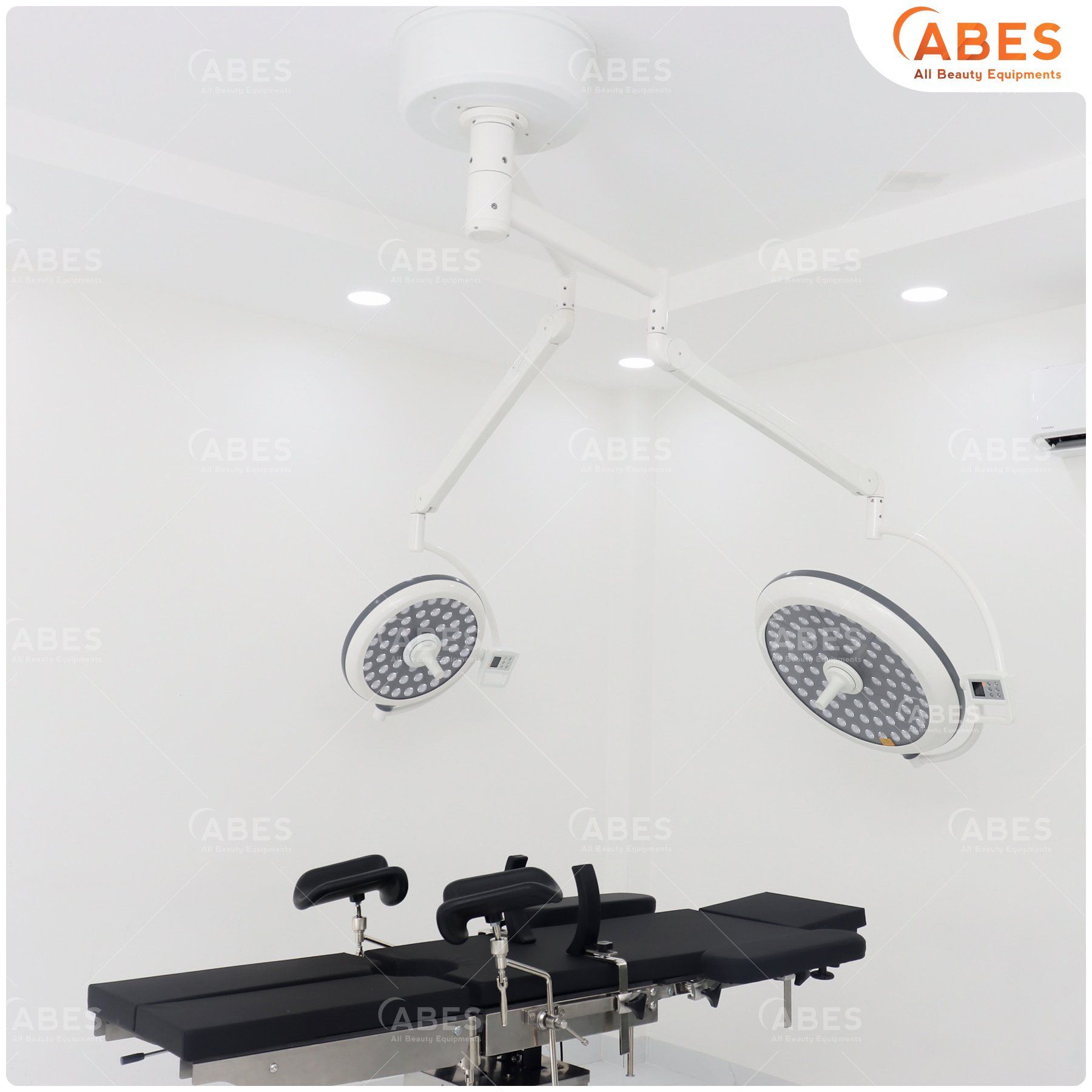 Đèn phẫu thuật Full Led bóng đôi 700/500 treo trần
