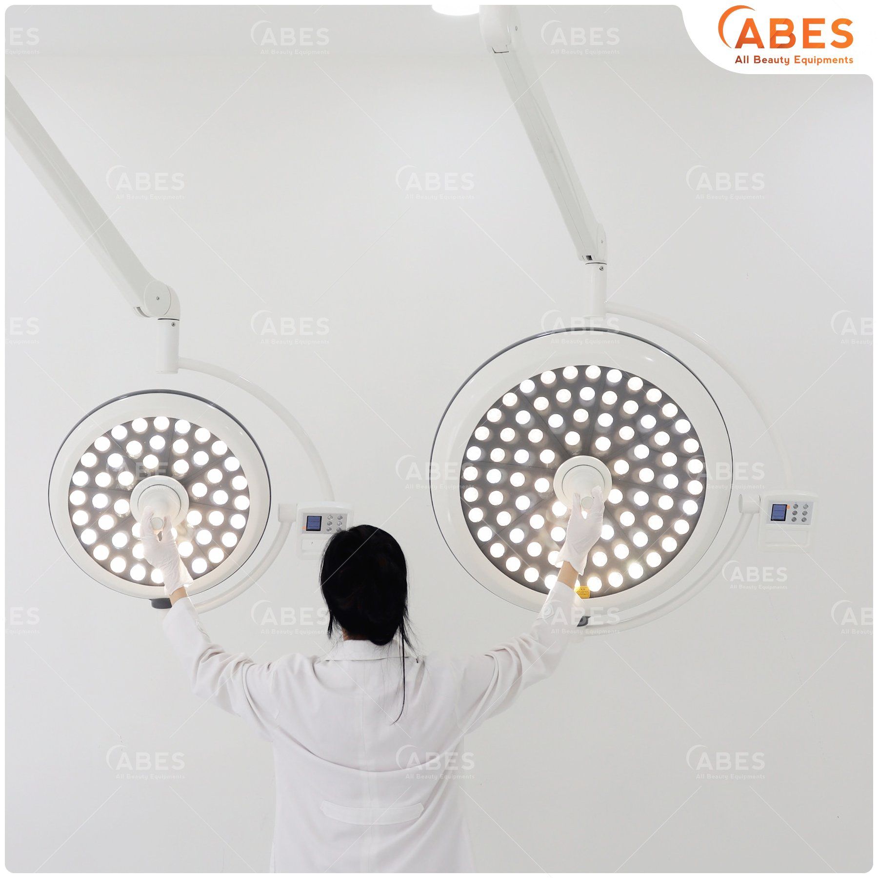 Đèn phẫu thuật Full Led bóng đôi 700/500 treo trần
