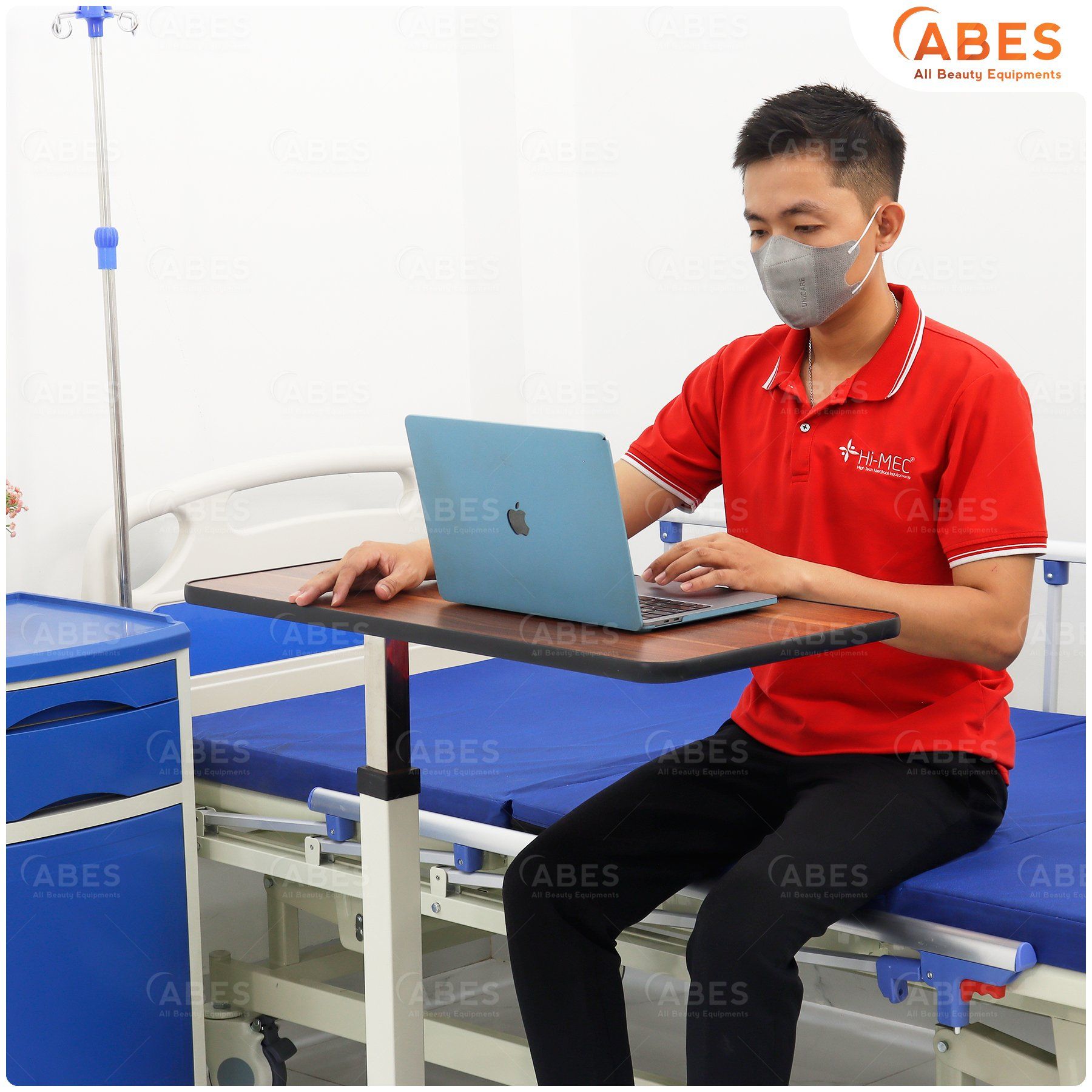 Bàn ăn di động cho bệnh nhân Hi-MEC HMDT-1020