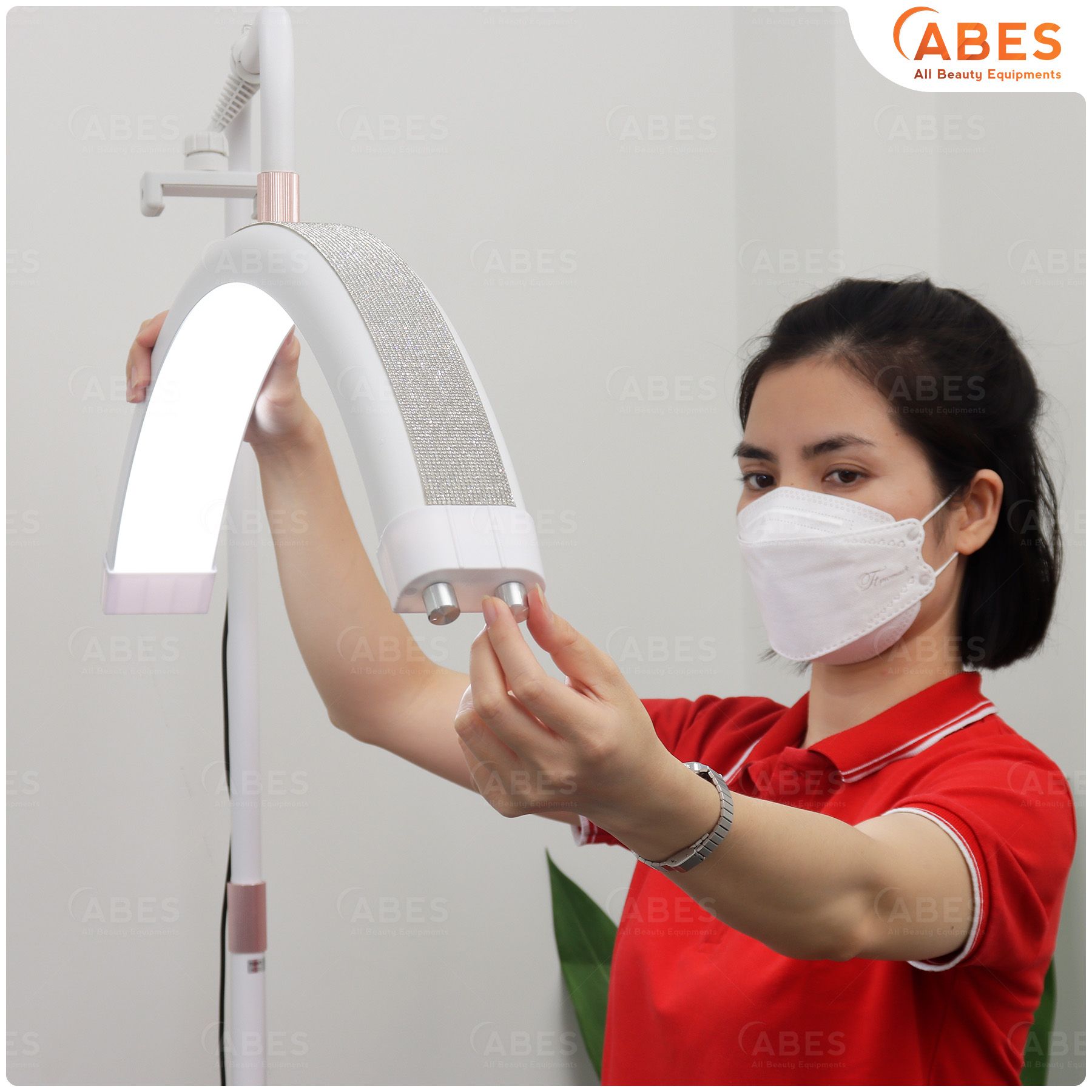 Đèn bán nguyệt spa 28inch