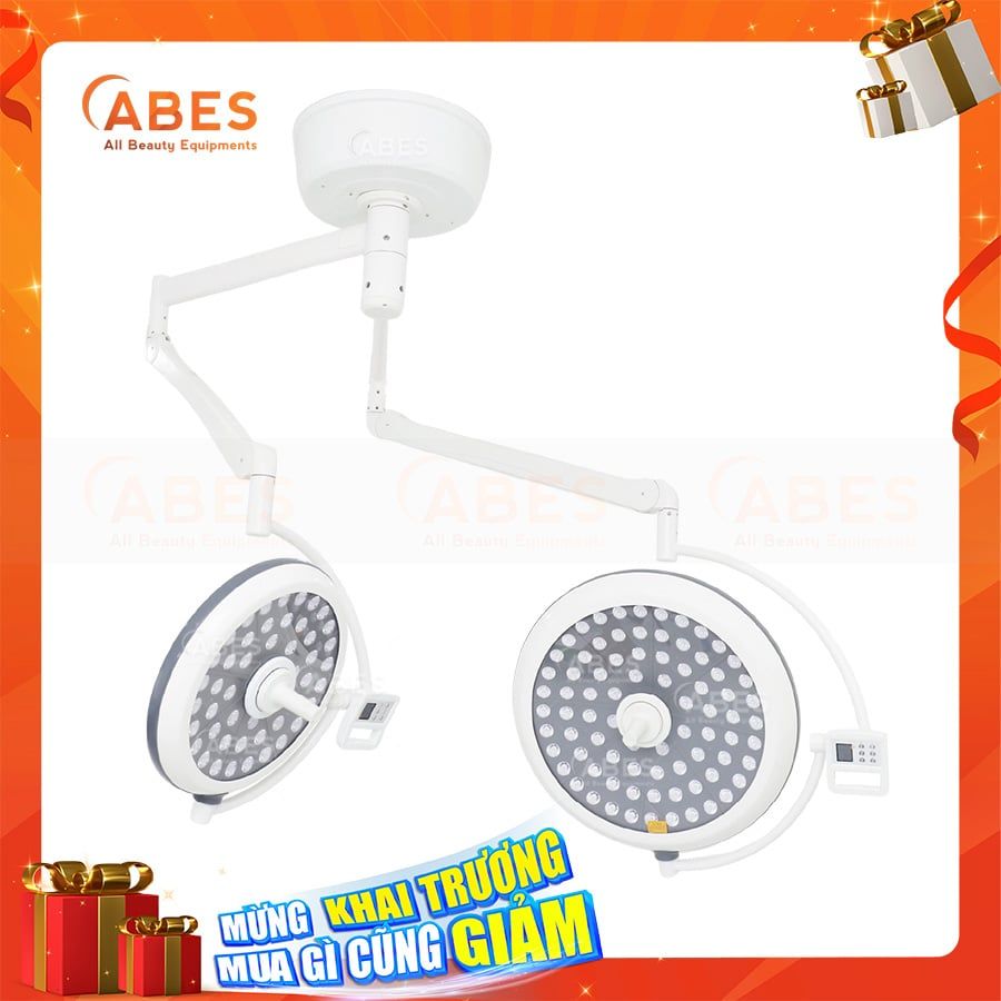 Đèn phẫu thuật Full Led bóng đôi 700/500 treo trần