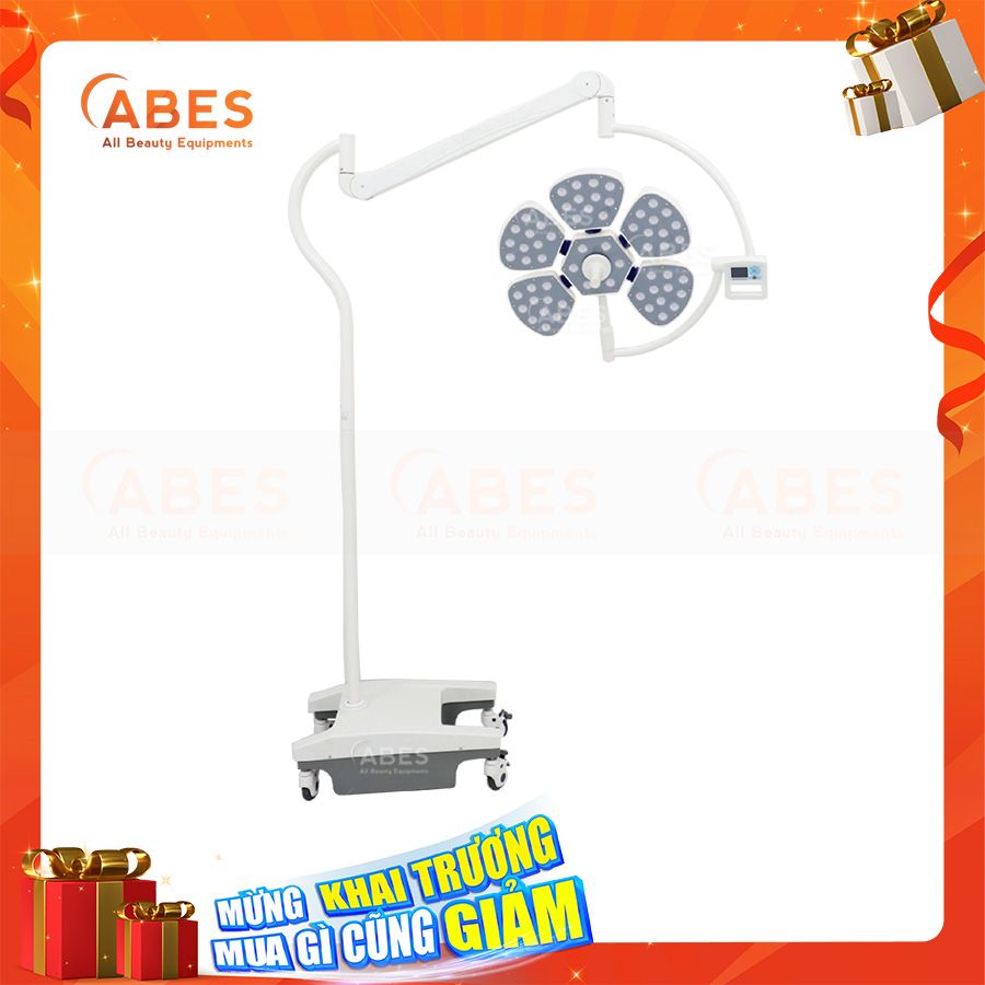 Đèn phẫu thuật Full Led bóng đơn Petal di động (61 bóng LED)