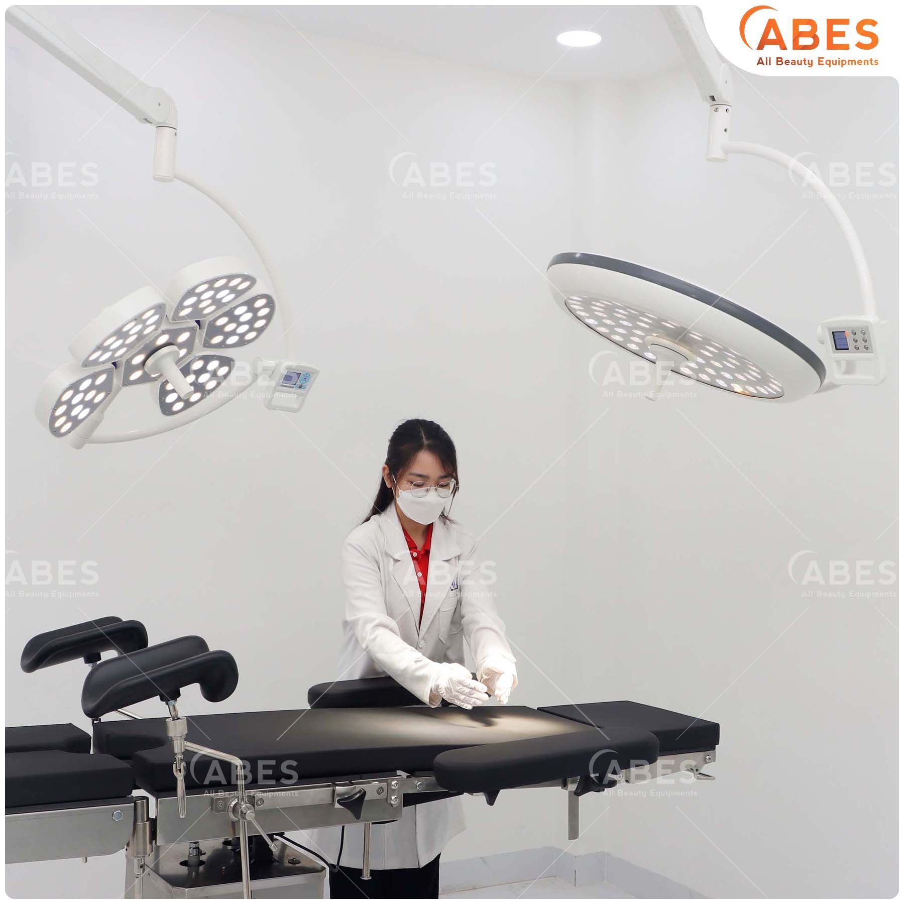 Đèn phẫu thuật Full Led bóng đôi Petal/ LED700 treo trần
