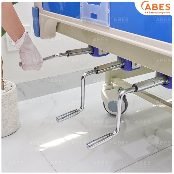Giường bệnh nhân chỉnh cơ 3 tay quay Hi-MEC HMHB-1030