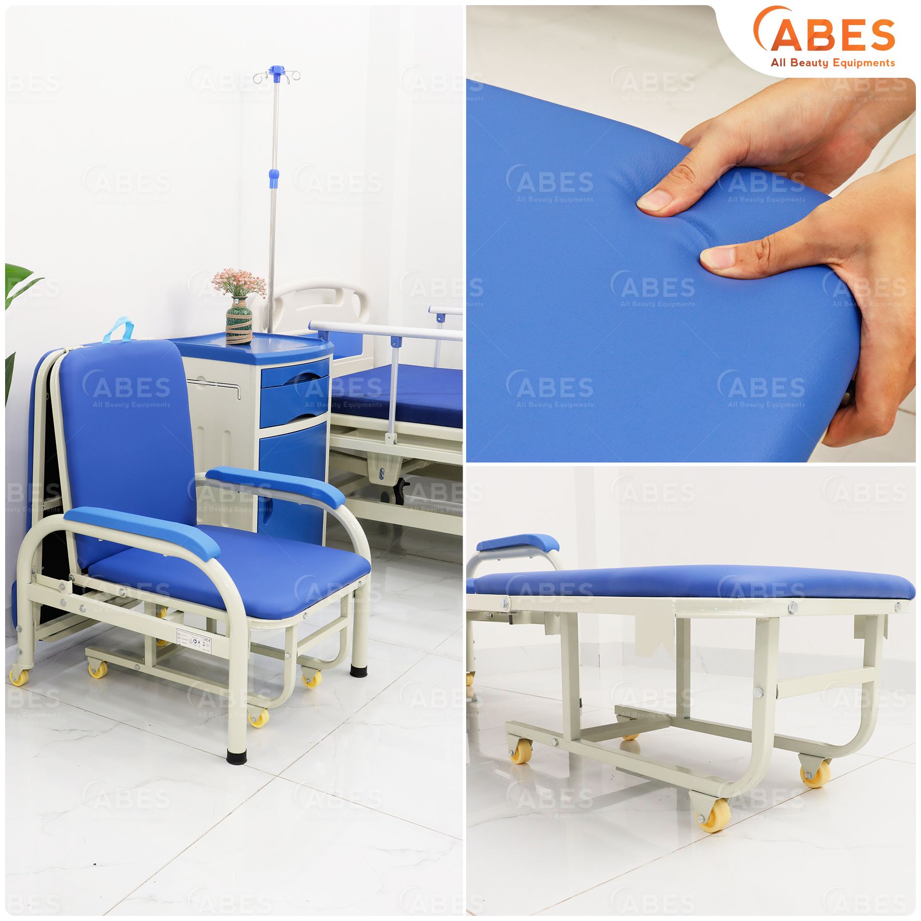 Giường ghế đa năng chăm sóc bệnh nhân Hi-MEC HMNB-3010