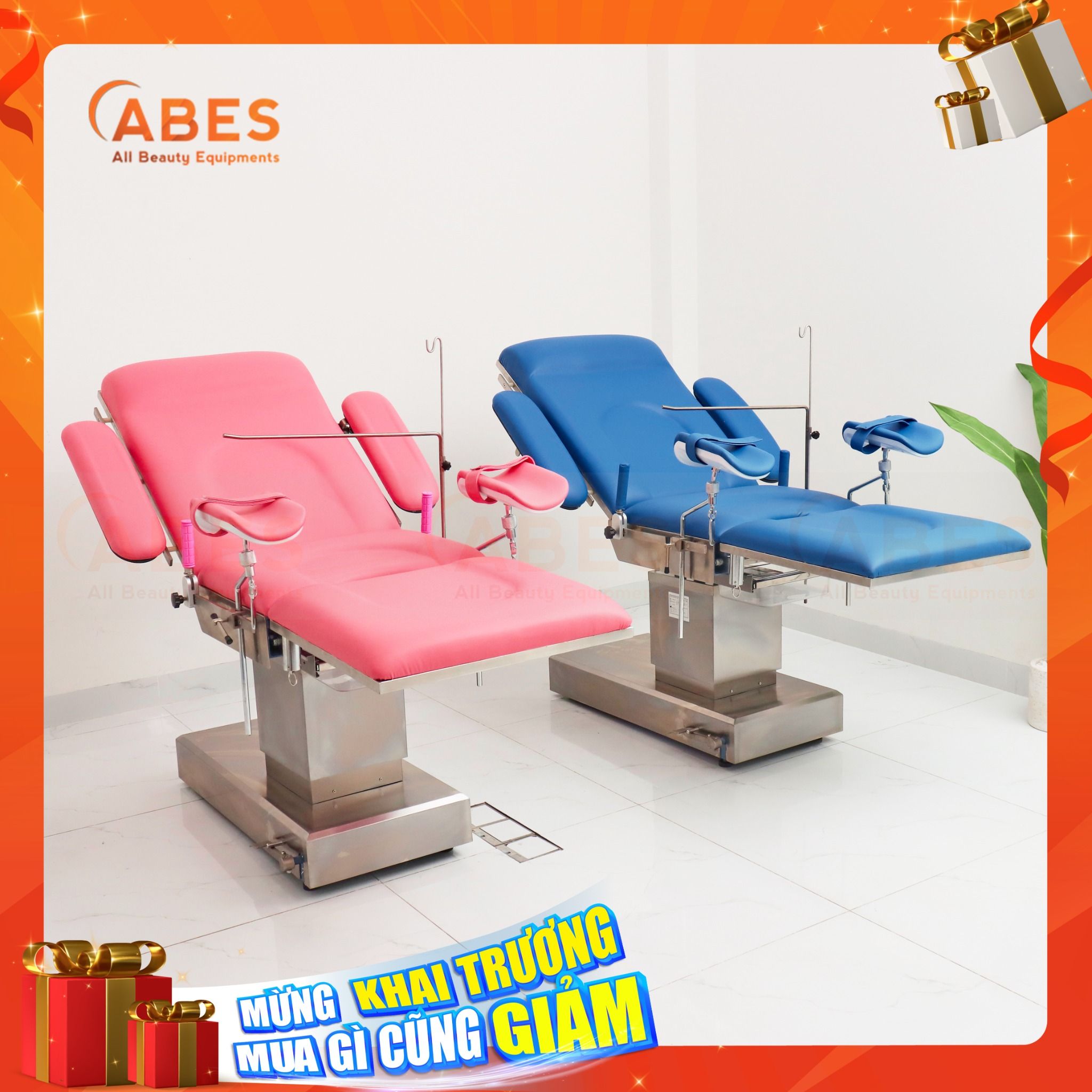 Bàn đẻ, bàn khám sản phụ khoa đa năng Hi-MEC SB-804