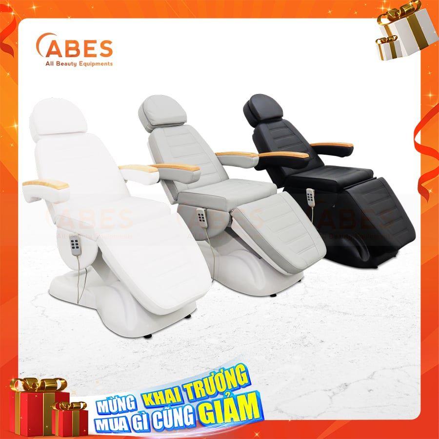 Giường spa chỉnh điện tay gỗ Hi-MEC HMBB-C810