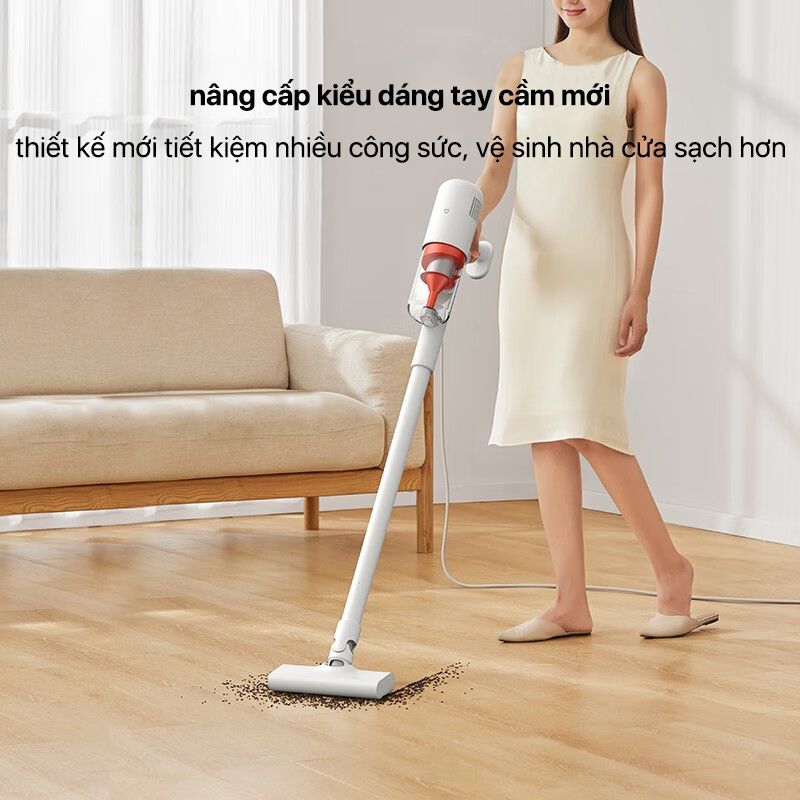 Máy hút bụi cầm tay có dây Xiaomi Mijia Gen 2 B205 New model B210 - Lực hút mạnh 16000Pa dây dài 5m