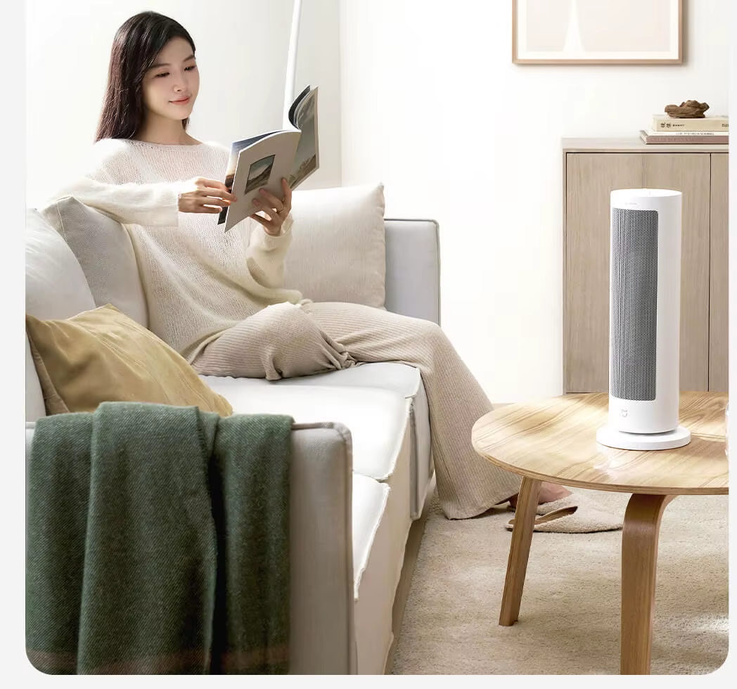 Máy sưởi gốm để bàn Xiaomi Mijia Graphene Model LSNFJ04ZM cảm ứng wifi kết nối app Mihome - Bảo hành 12 tháng
