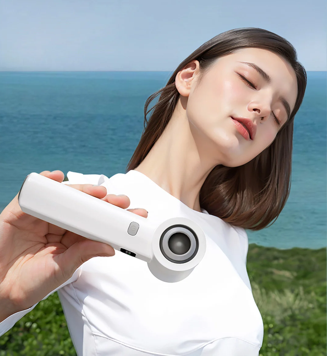 Quạt phản lực cầm tay đa năng miLife F1 pin 5000mAh - Tích hợp đầu hút có thể làm máy hút bụi đa năng