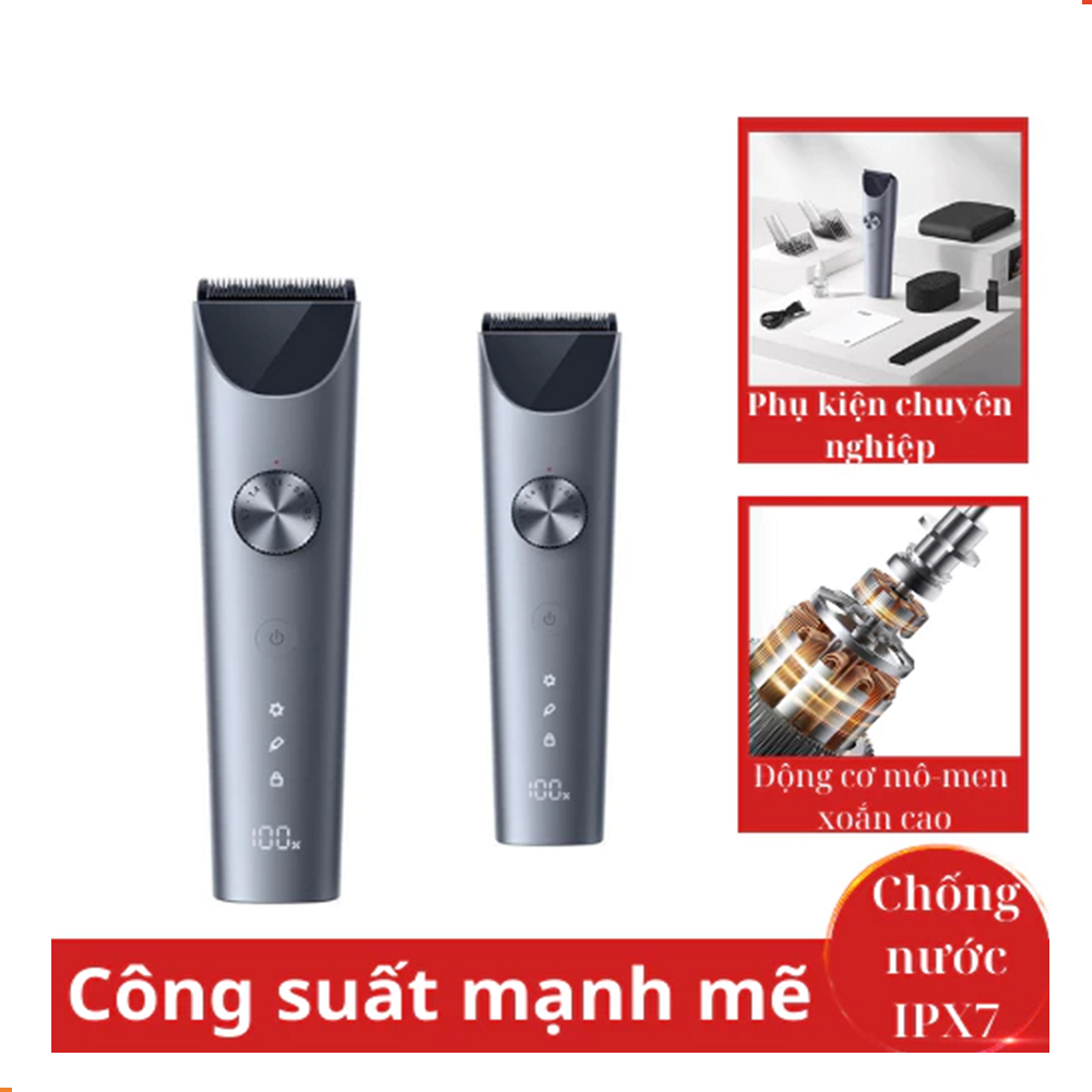 Tông đơ cắt tóc Xiaomi Mijia 2 MJGHHC2LF - Bảo hành 12 tháng