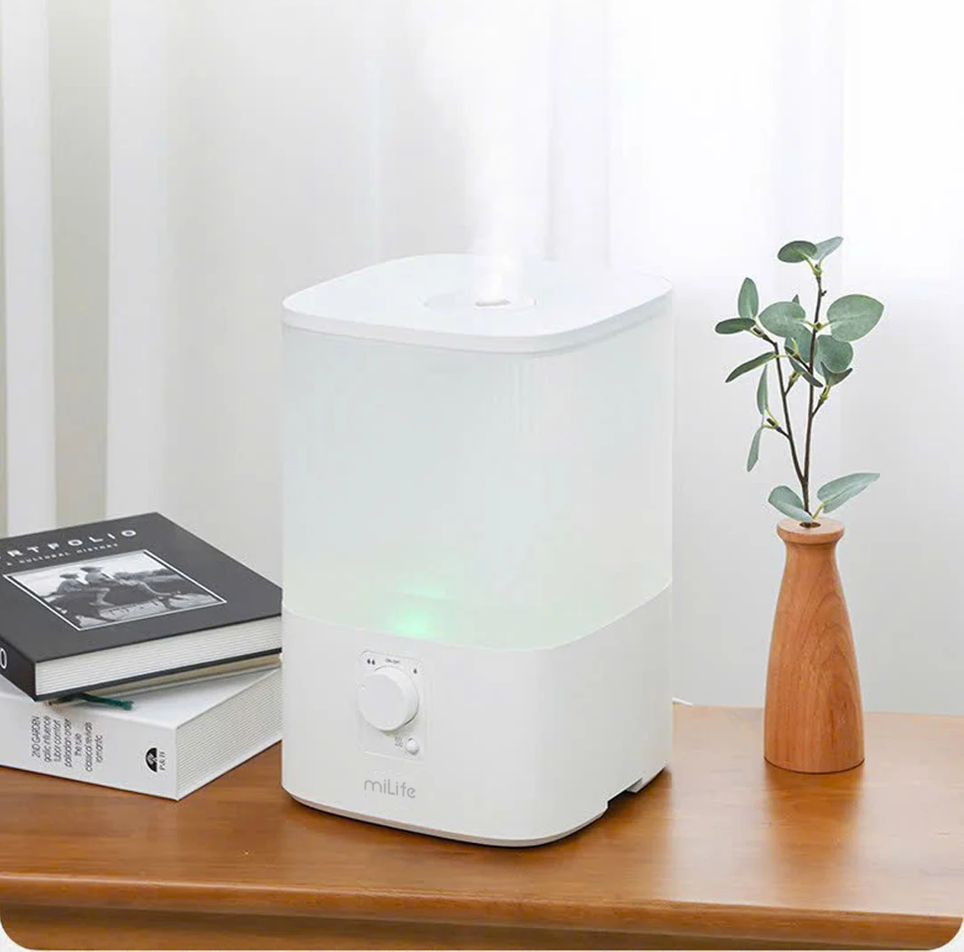 Máy phun sương tạo ẩm miLife milife Model H86 - Dung tích 4 lít dùng được tinh dầu