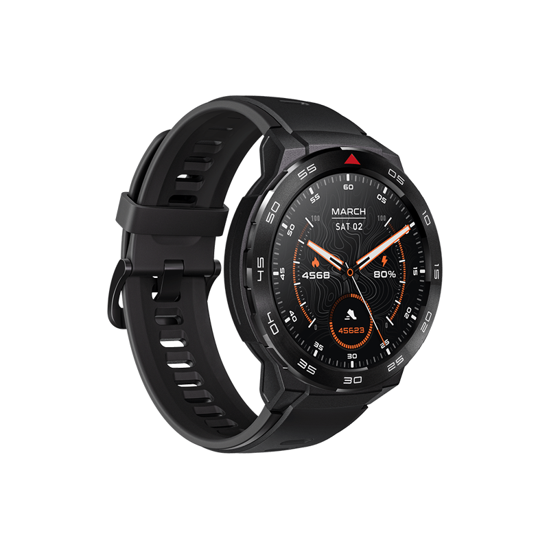 Đồng hồ thông minh nghe gọi Mibro GS Pro - Màn hình Amoled HD GPS tập luyện kháng nước 5ATM