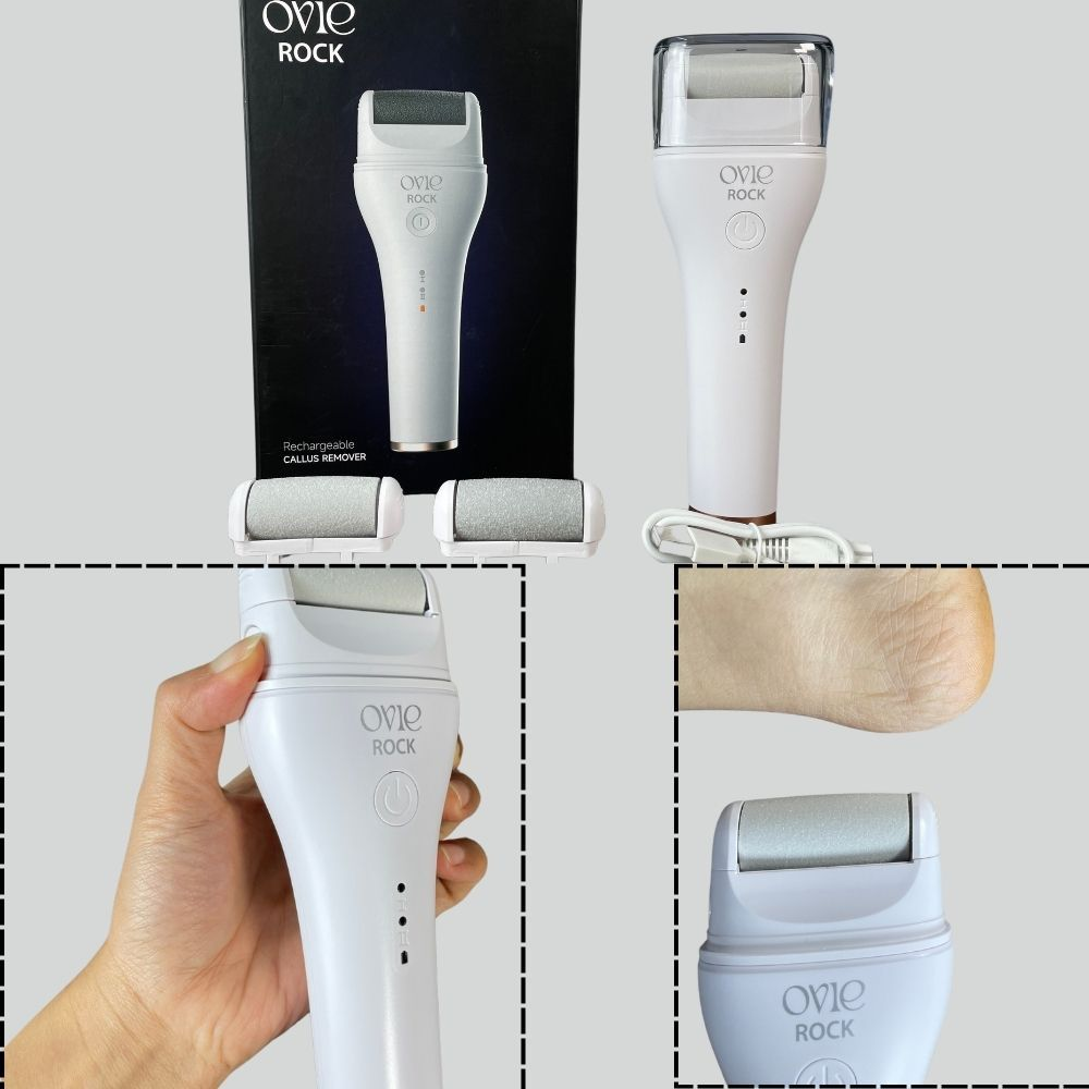 Máy chà gót chân Enchen OVIE ROCK tẩy tế bào chết, làm mềm sáng gót chân chuyên dụng tại nhà