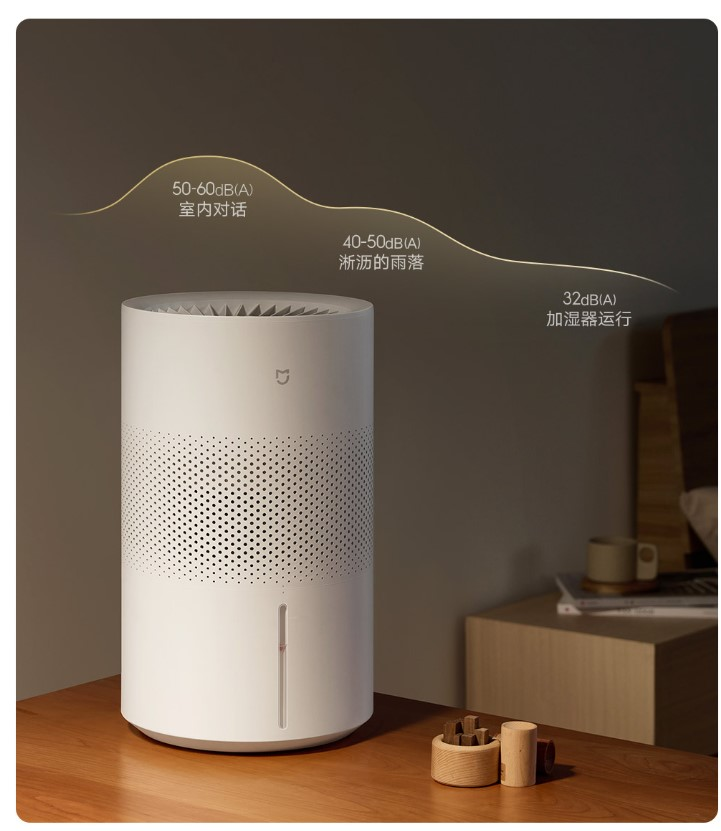 Máy tạo độ ẩm Xiaomi Mijia Gen 3 dung tích 4 lít - Không phun sương bản nội địa kết nối app thông minh