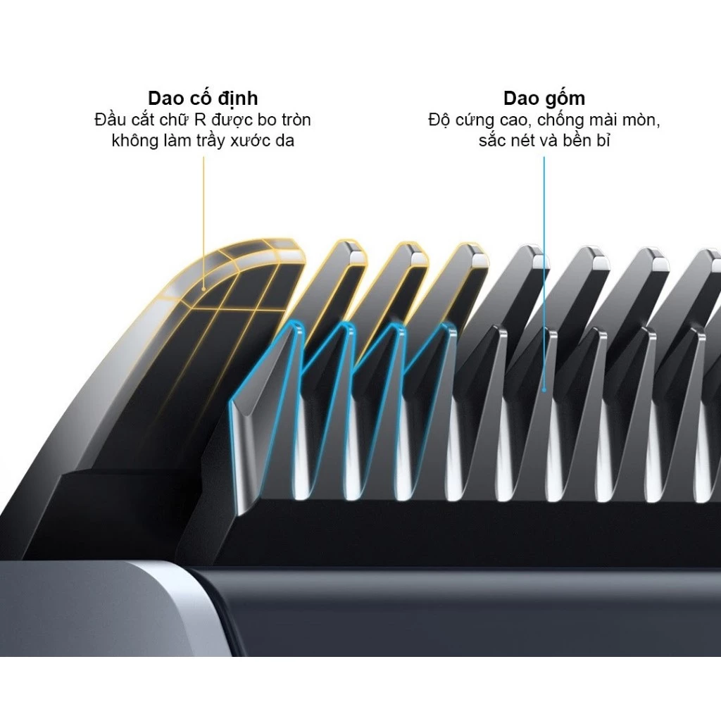 Tông đơ cắt tóc Xiaomi Mijia 2 MJGHHC2LF - Bảo hành 12 tháng