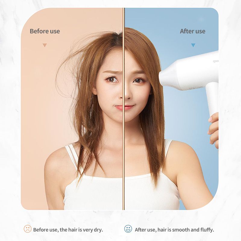 Máy Sấy Tóc Xiaomi ShowSee A1-W Ion âm bảo vệ tóc - Bảo hành 12 tháng