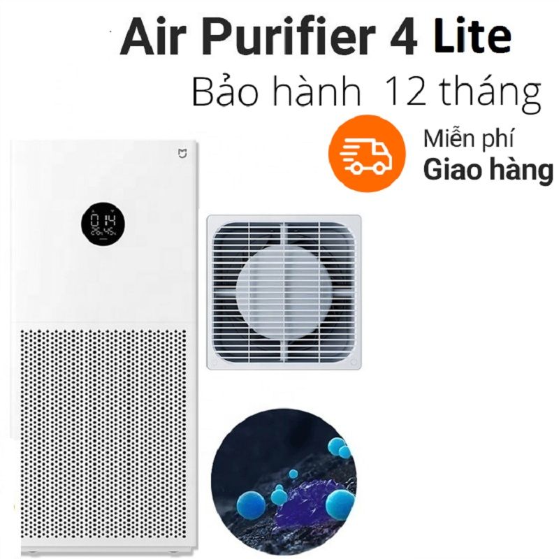 Máy lọc không khí Xiaomi Mi Purifier 4 Lite – Bản quốc tế bảo hành 12 tháng