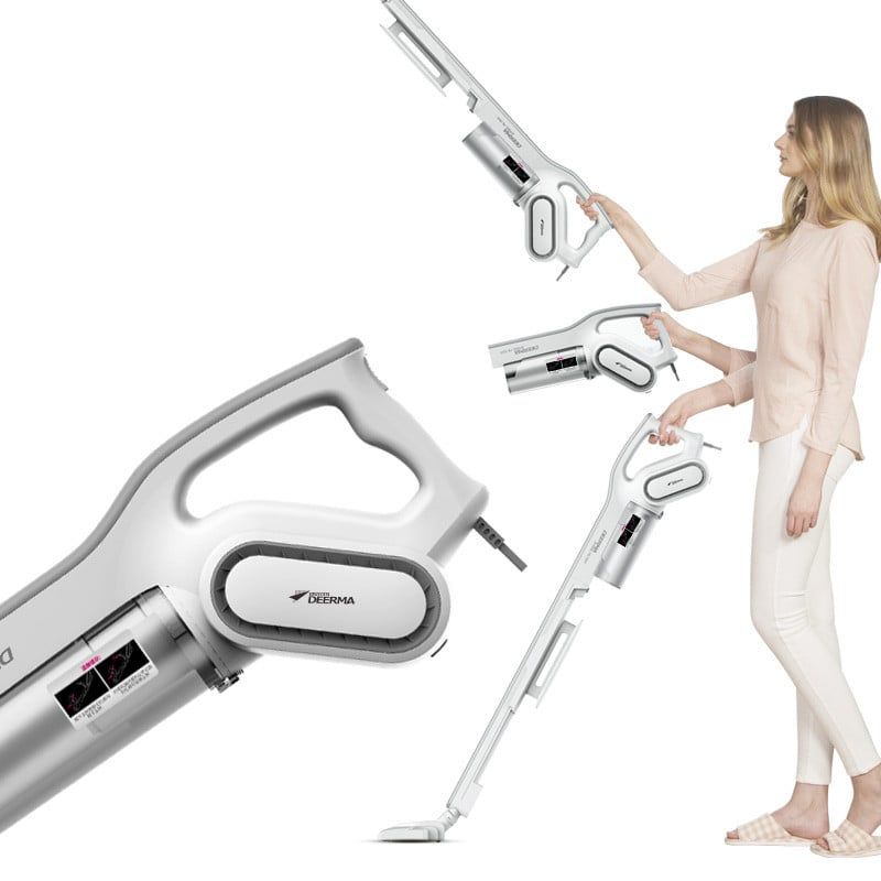Máy hút bụi cầm tay có dây Deerma Vacuum Cleaner DX700 - Lực hút mạnh 16000Pa bảo hành 12 tháng
