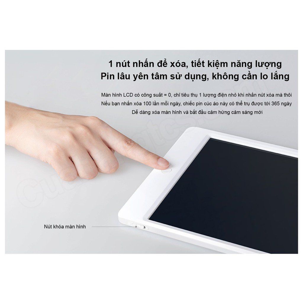 Bảng viết điện tử Xiaomi Mijia 10 inch thông minh dễ sử dụng