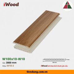 Tấm ốp phẳng hèm V (W100x10-W10-3)