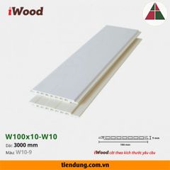 Tấm ốp phẳng hèm V (W100x10-W10-9)