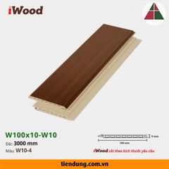 Tấm ốp phẳng hèm V (W100x10-W10-4)