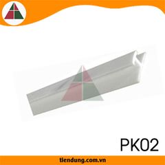 Nẹp Nhựa Vân Đá Chữ (H) PK02