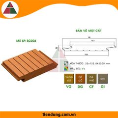 Sàn Gỗ Đặc Ghép Kín Ngoài Trời ( Sàn Hồ Bơi ) SGD04