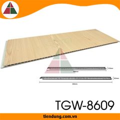 Tấm Ốp Phẳng PVC 600mm TGW-8609