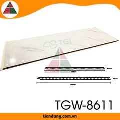 Tấm Ốp Phẳng PVC 600mm TGW-8611