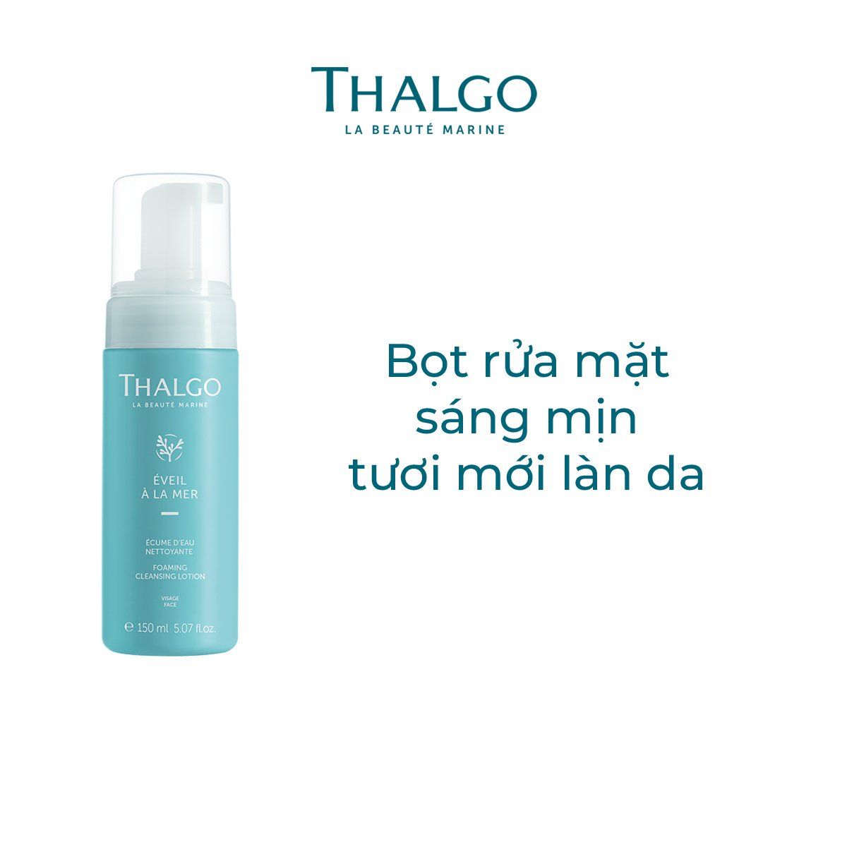 Bọt rửa mặt sáng mịn, tươi mới làn da Foaming Cleansing Lotion
