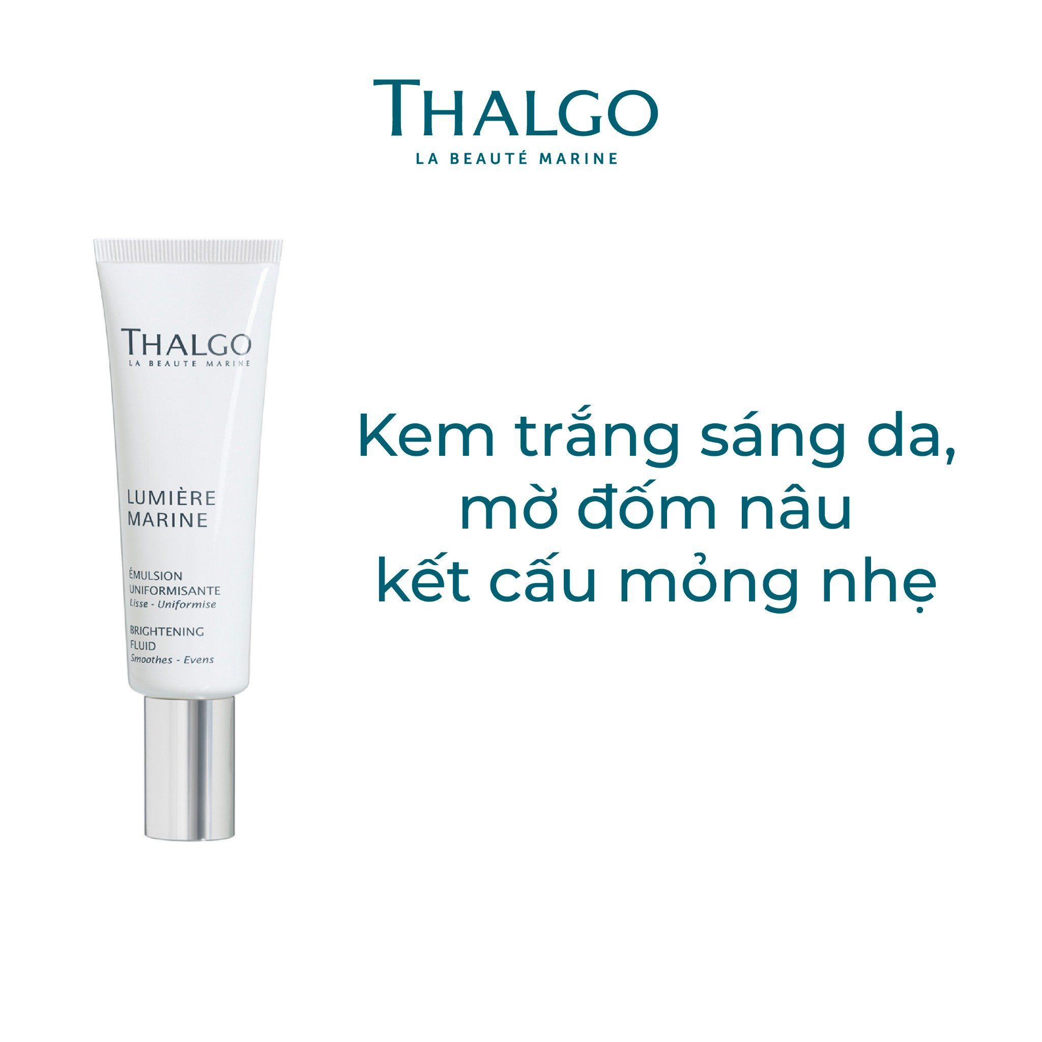 Kem trắng sáng và trẻ hóa da kết cấu mỏng nhẹ Brightening Fluid